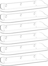 Floating Shelves Wall 6-Pack 15" Wall Shelves Bathroom Bedroom Kitchen Living
