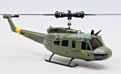 RC 1/48 HELICOPTER  HUEY UH-1 W/ Gyro W/Optical Flow 3D 2.4ghz-RTF-*DRAPE*
