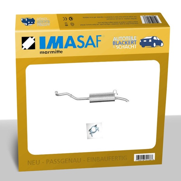 Imasaf ESD Auspuff Endtopf für Renault R19 I Chamade 1.4 (43KW) 05/92--image