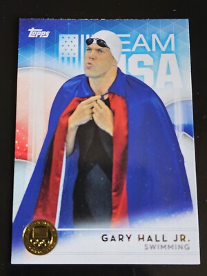 GARY HALL JR 2016 Topps US Olympic Gold #66 Swimming