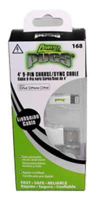 Pugs iPhone 5/6 Charge/Sync Cable