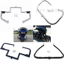 Motorcycle Engine Guard Crash Bar for Harley Touring & Trike 2009-2018 Steel