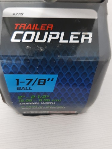 Acoplador de remolque ajustable Tow Smart 778 1 7/8"" bola 2000 lb nuevo 2""-2,5 canales - Imagen 6 de 7
