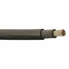 PER FOOT 6 AWG DLO Diesel Locomotive Cable Thermoset CPE Jacket Black 2000V