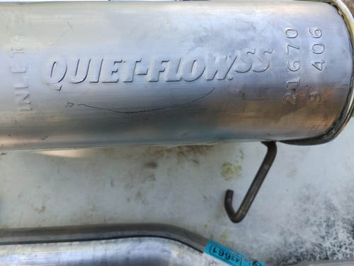 Exhaust Muffler-Quiet-Flow SS Walker 21670 fits 06-12 Mitsubishi Eclipse (GJB) - Picture 1 of 5