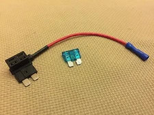 Standard ATM Fuse Tap/Breakout Holder Add on Dual Circuit Adapter For Car