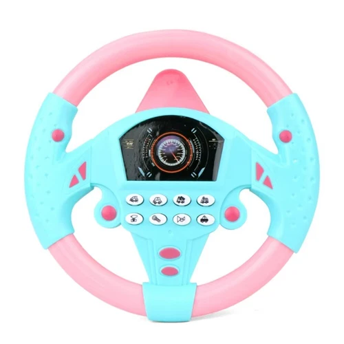 Montessori Simulation Steering Wheel Toys Simulate Driving Car Toy Kids Toys - Picture 14 of 14