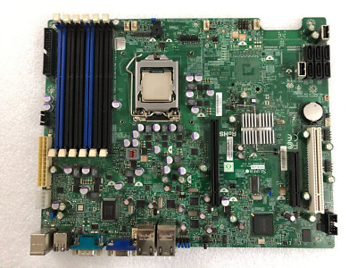 Super Micro Computer X8SIE-LN4, LGA 1156 Motherboard W/G6950 2.80GHz CPU
