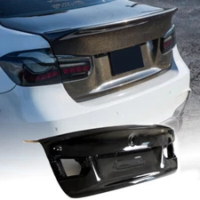 For BMW F80 M3 & F30 3 Series Real Carbon Fiber Rear Trunk Boot Lid Cover Trim