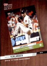 2020 Topps Best of Topps Now #BTN-4 Justin Verlander Houston Astros