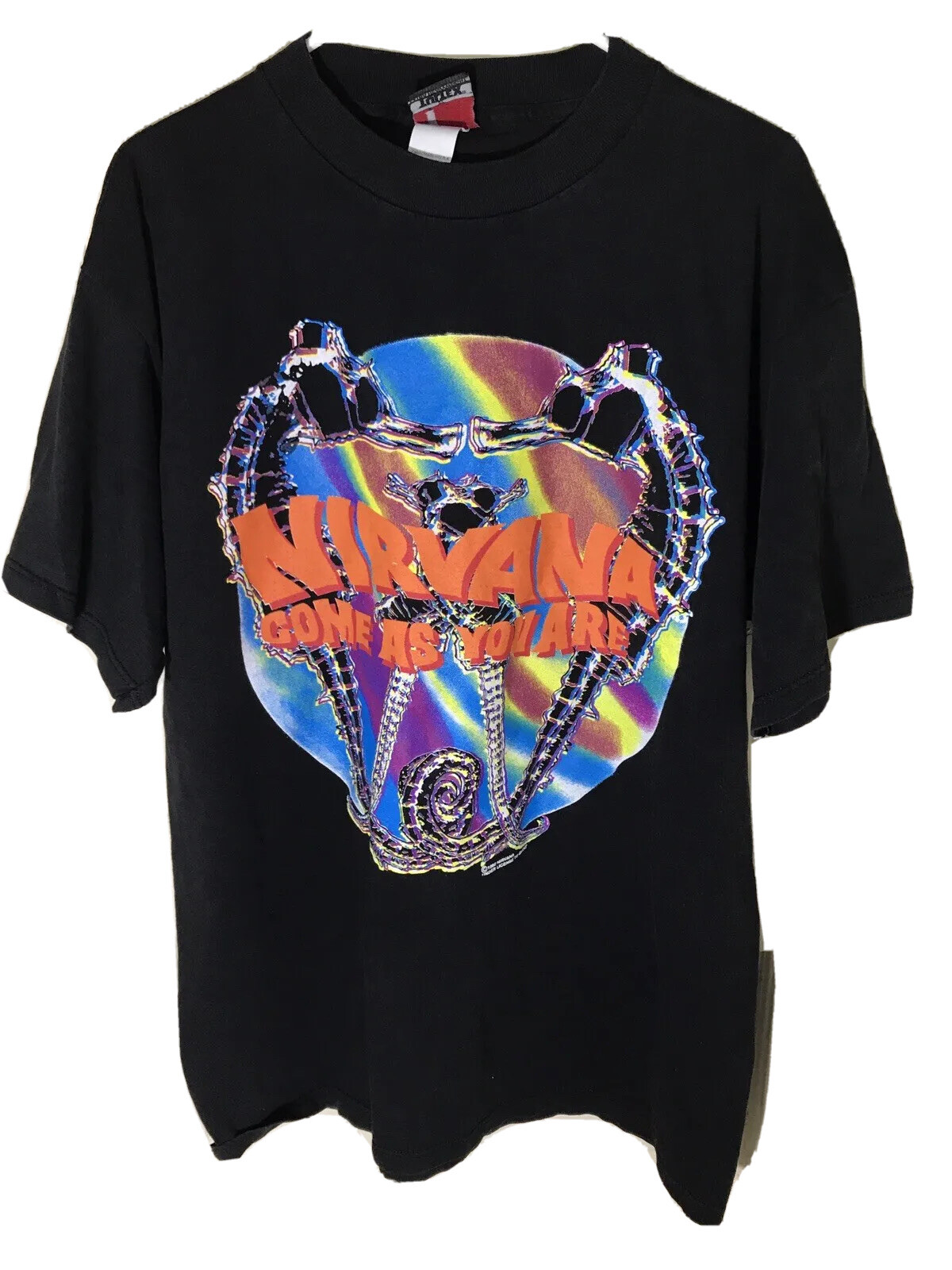 Nirvana Come As You Are Psychedelic Kissing Seahorses… - Gem
