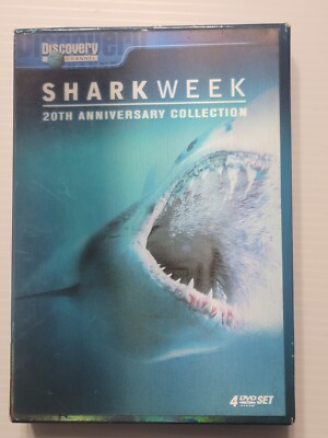 Shark Week: 20th Anniversary Collection (DVD, 2007, 4-Disc Set) Discovery