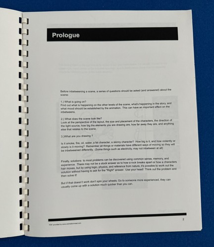 Vintage Internal 1995 Disney Animation Artist Re-Training Course Memo From Walt - Picture 15 of 17