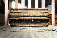 Stunning Anthropologie/moyna Beaded Clutch, New With Tag