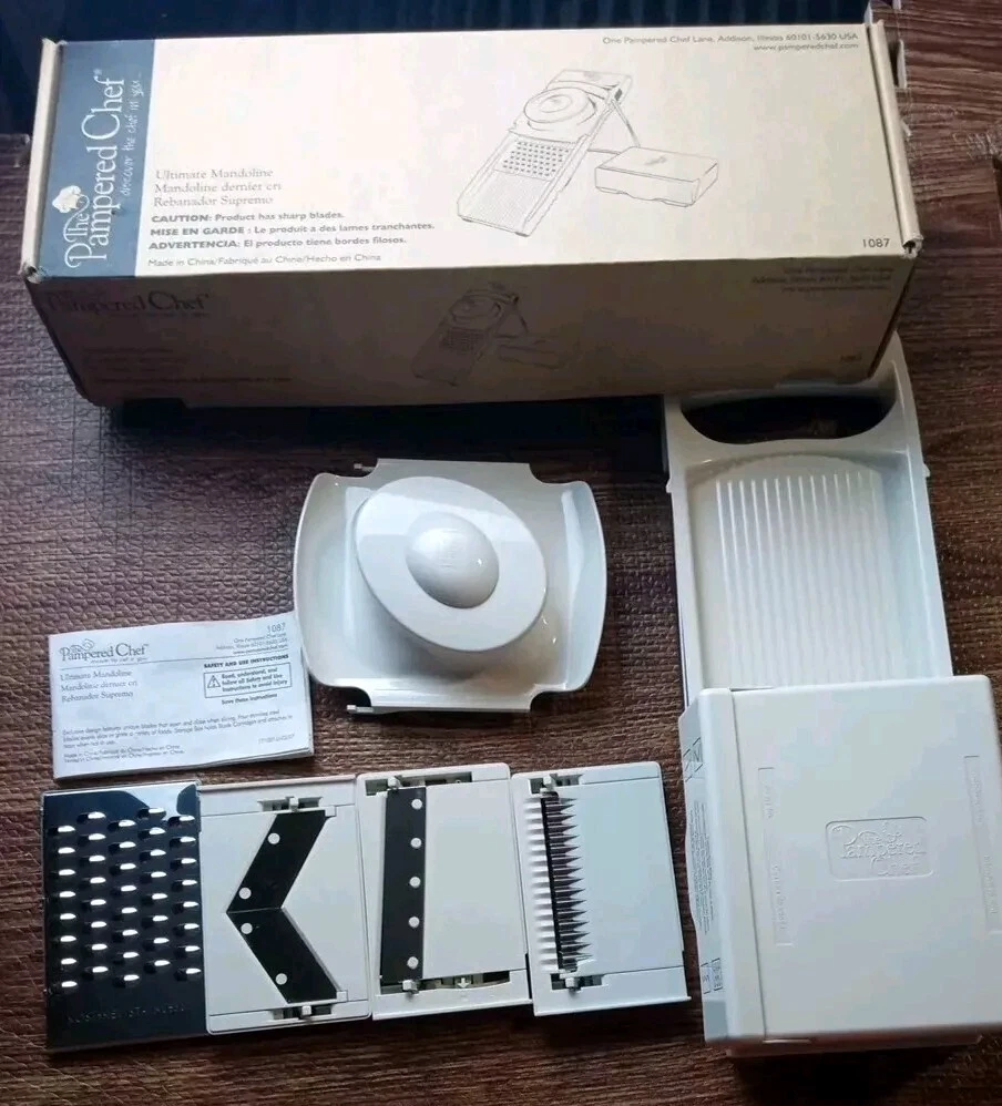 The Pampered Chef - Ultimate Mandoline – 1087 EUC