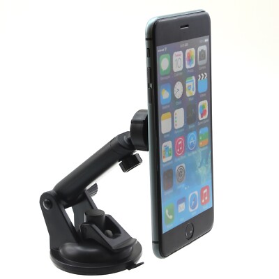 Car Mount Magnetic Holder Dash Windshield Telescopic Strong Grip for Cell Phones