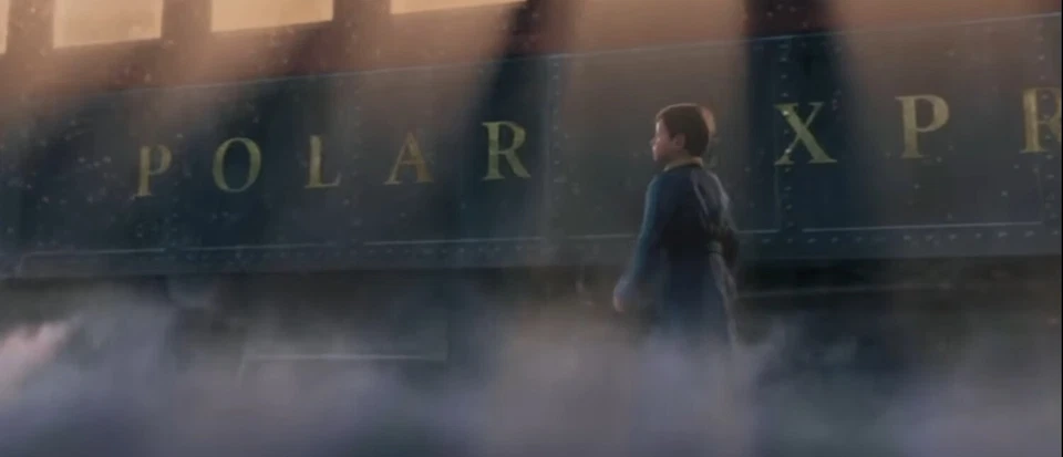 Juego de calcomanías de tren de película Polar Express escala 1:160 N Foto 4 de 4