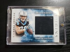 🔥🚨2018 Panini Origins Future Fabrics Christian McCaffrey 49ers San Patch 21/25