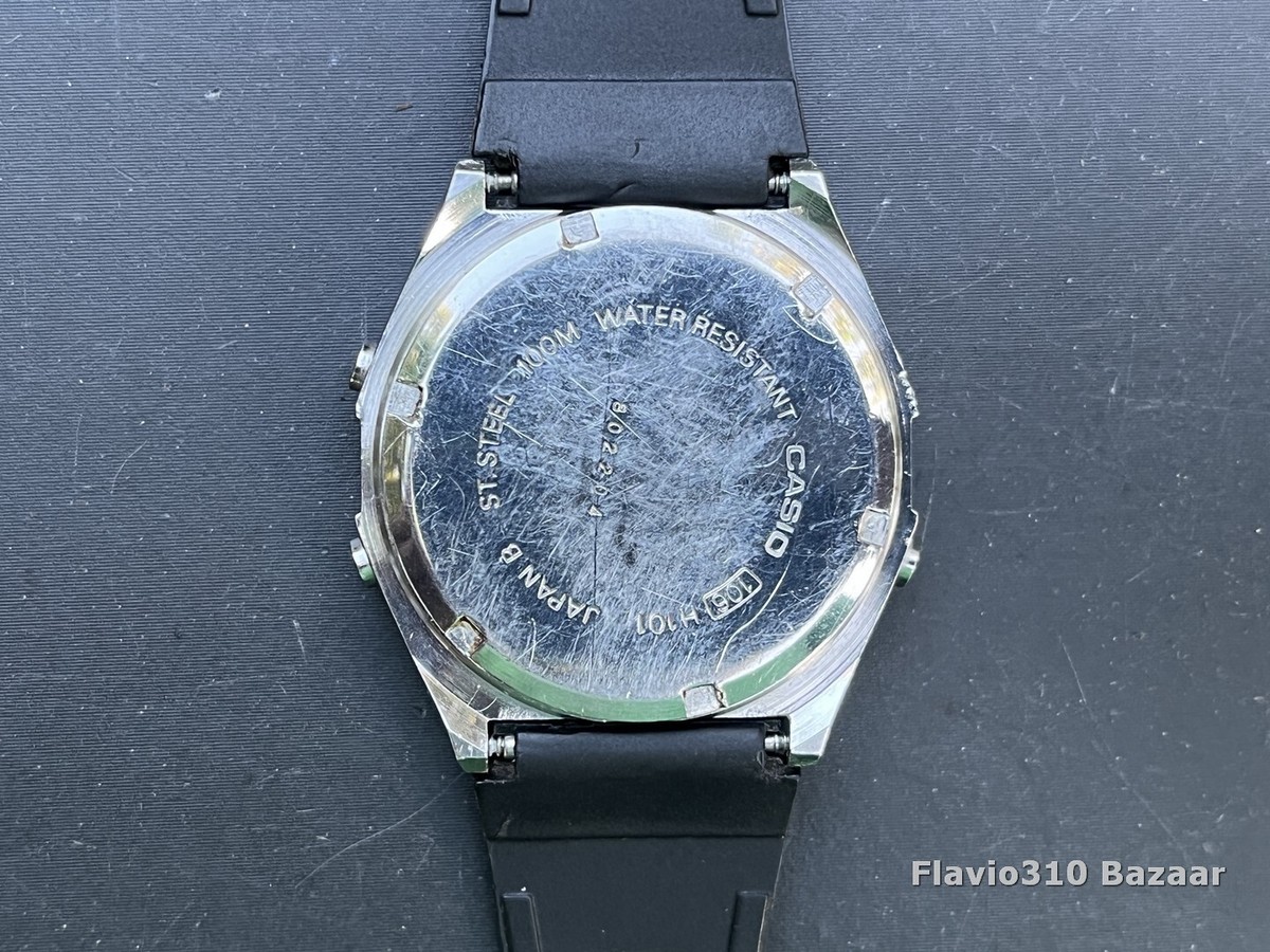 Very Rare 1980 Vintage CASIO H101 (106) MARLIN Japan B 36mm Very Rare 1980 Vintage CASIO H101 (106) MARLIN Japan B 36mm