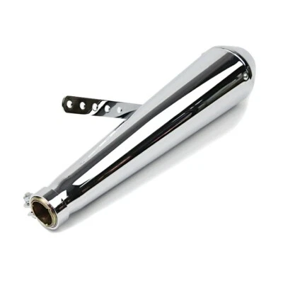 Echappement Cafe Racer Cone pour Honda Shadow VT 1100 C2/ C3 Aero chrome - Photo 1/3