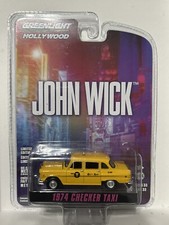 Greenlight Hollywood Series 33 John Wick 1974 Checker Taxi 1:64 Scale 44930-F