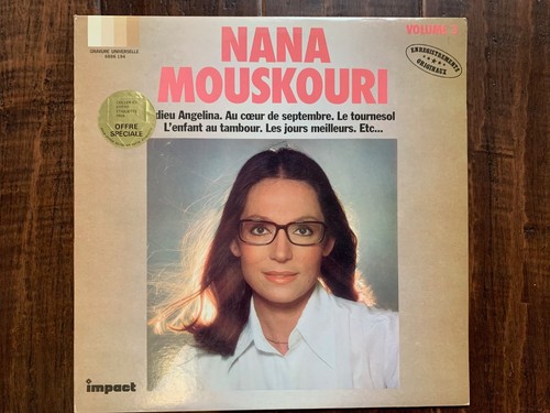 Nana Mouskouri Volume 3 music LP - 第 1/2 張圖片