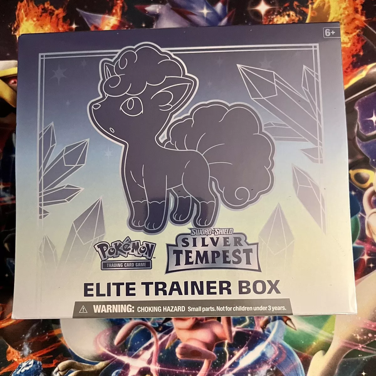  Pokemon TCG: Sword & Shield Silver Tempest Elite Trainer Box :  Toys & Games