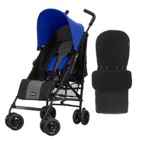 Obaby Atlas Stroller With Black Footmuff (blue/black/grey). Best Price Obaby Atlas Stroller With Black Footmuff (blue/black/grey). Best Price