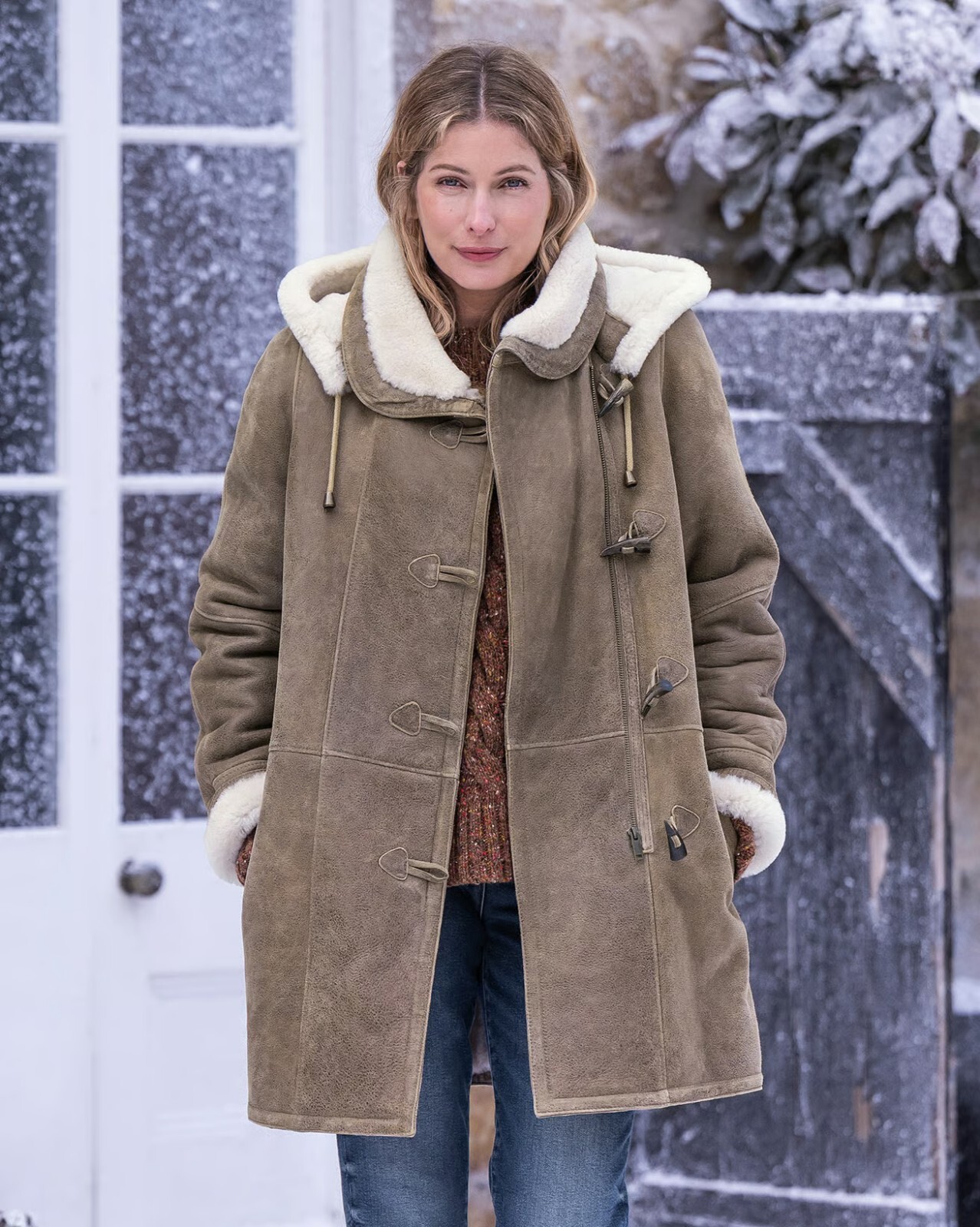 Celtic and Co Sheepskin Duffle Coat eBay