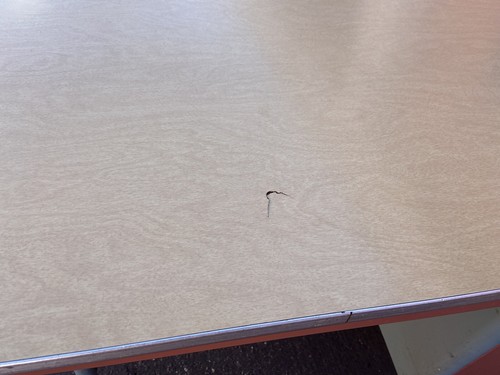 Mid Century Modern Metal Teachers Desk - Picture 4 of 12