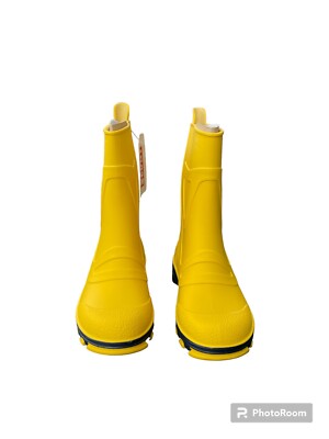 Regenschuhe Gelbe Gummistiefel Herren Regenschuhe Mädchen Jungen