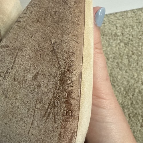 alexandre birman Beige Suede pump 41 - Picture 9 of 10