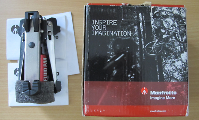 Manfrotto MVA50A Fluid Base with Retractable Feet Black Mint Opon