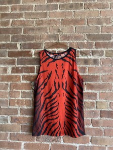 red tiger print
