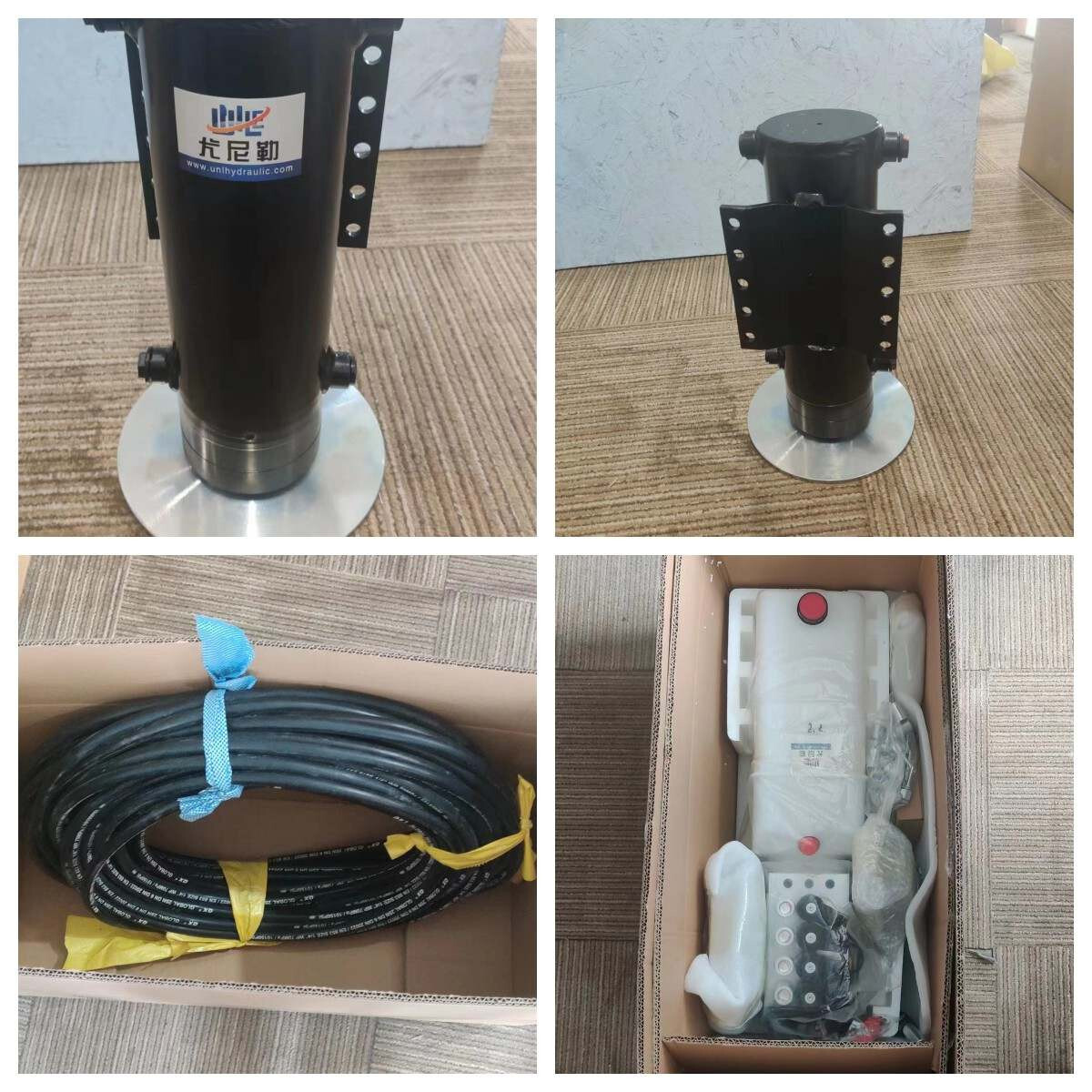 Compact Heavy duty 26,000 lbs automatic hydraulic leveling Jack system