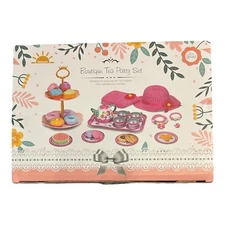 Kids Boutique Tea Party Set/ Adorable 34 Piece Tea Set.