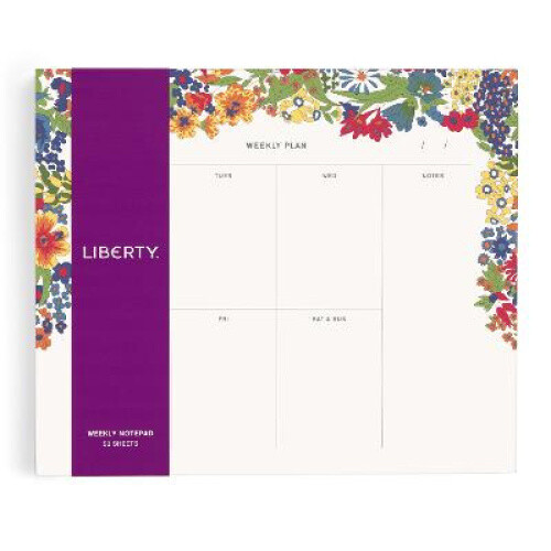 Liberty Margaret Annie Weekly Notepad by Liberty of London Ltd eBay