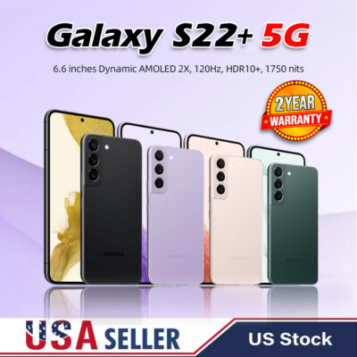 NEW SAMSUNG GALAXY S22+ PLUS 5G 128GB 256GB FACTORY UNLOCKED GSM CDMA FAST SHIP