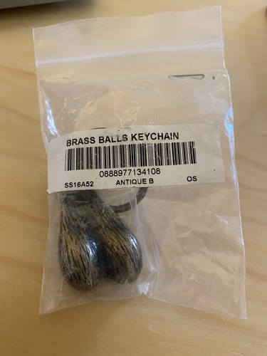 supreme balls keychain