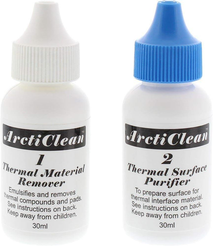 Arcticlean 60Ml Kit 1 & 2 Thermal Grease Paste Compound Remover and Purifier (L - Photo 2/12