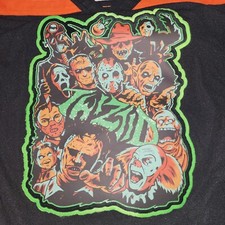 Twiztid 3XL MONSTERS BALL HOCKEY JERSEY ICP INSANE CLOWN POSSE FRIGHT FEST RARE