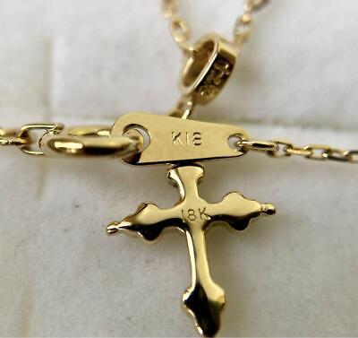 Loree Rodkin Petite Gothic Cross Diamond YellowGold Necklace Loree Rodkin Petite Gothic Cross Diamond YellowGold Necklace