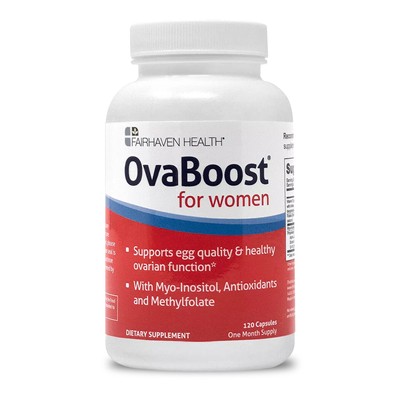 OvaBoost   Unterstützung der weiblichen Fruchtbarkeit   Myo-Inositol, Folsäure