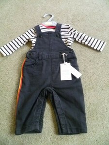 rainbow dungarees baby