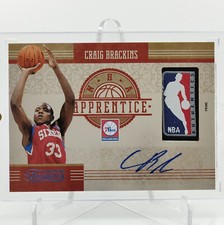Craig Brackins 2010-11 Timeless Treasures Auto Logoman Tag Laundry 5/5 RARE