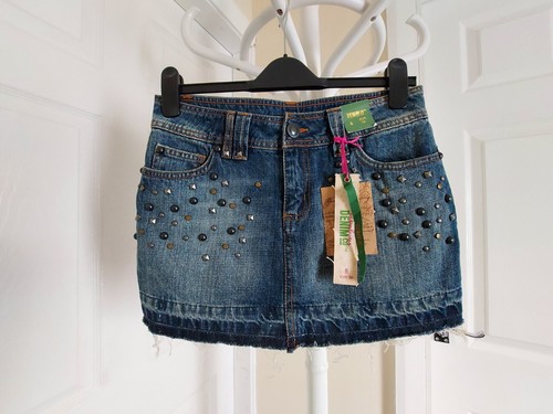 Skirt “Denim & CO.”Casual Wear Navy Colour Size: 8 (UK) Eur 36 - Picture 3 of 14