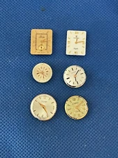 Lot for job 6 movements for parts or repair (17339)
