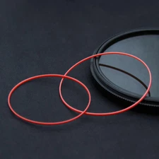 0.9mm Height Red Waterproof O-ring Seal Gasket Replacement Watch Back Case