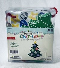 Christmas Tree Kids NEW Hobby Lobby Ages 4 Foam Craft Makes 24