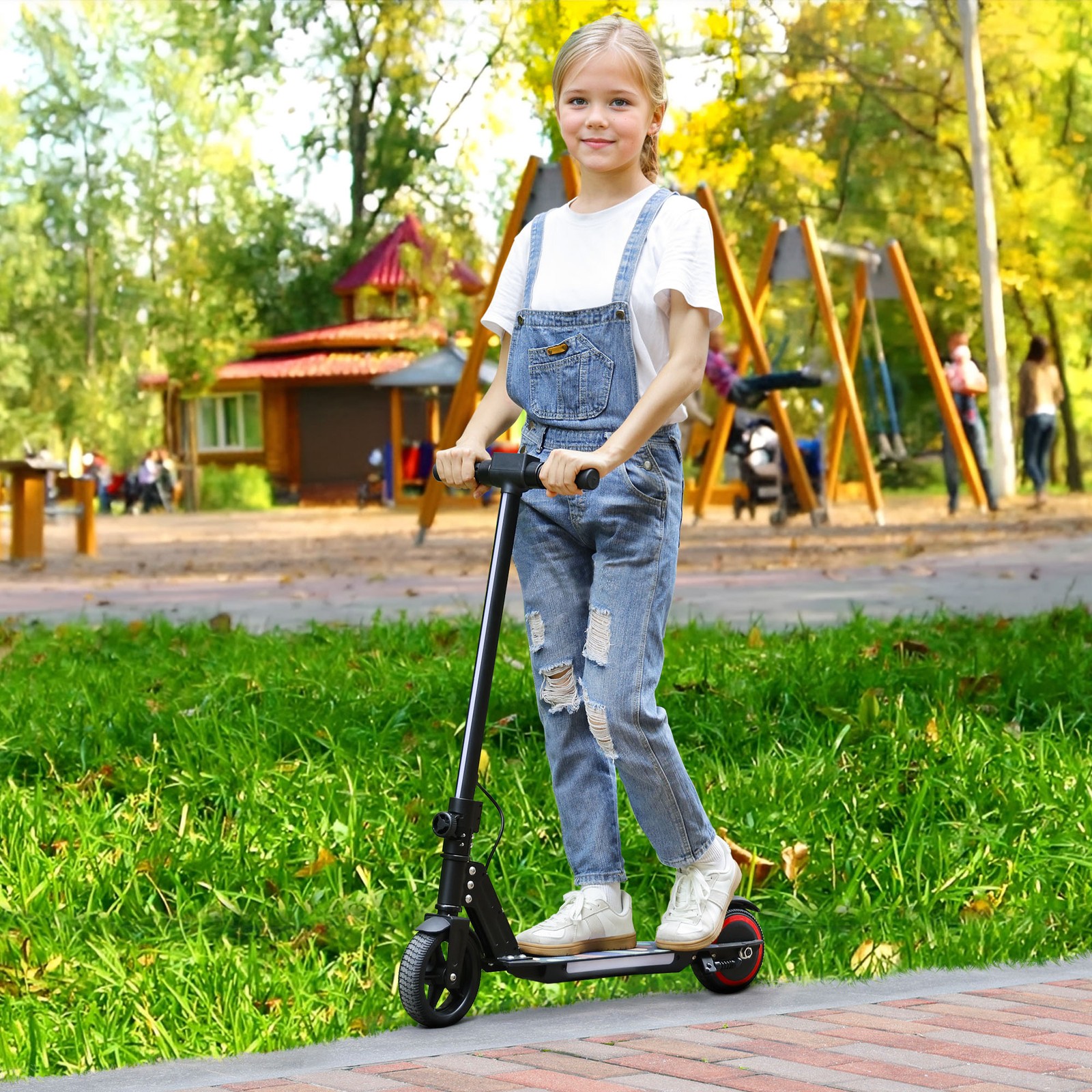 150W Electric Scooter for Kids Ages 8+ Outdoor Commuter